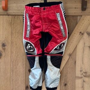 Thor Kids Sweatpants - Red, Black, and Silver